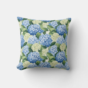 Hydrangea Flowers Pillow