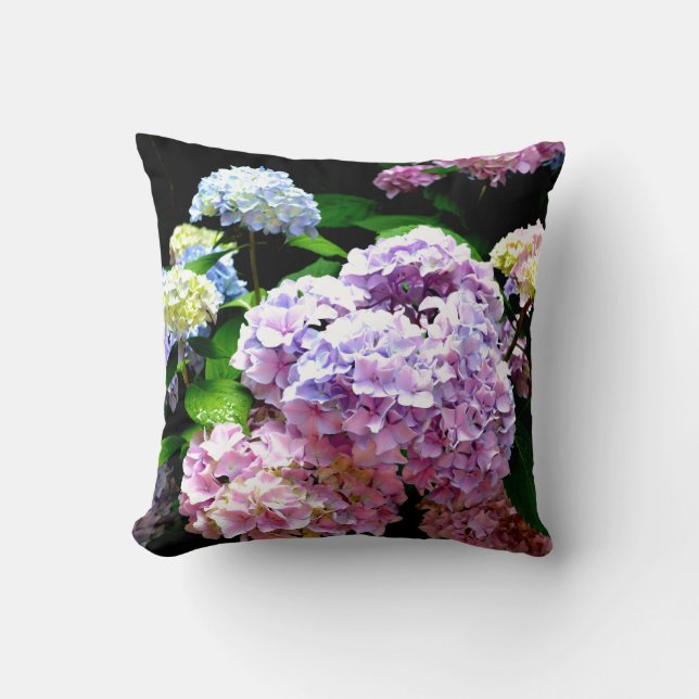 Hydrangea Garden Cushion (Front)