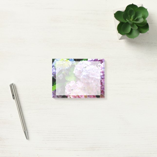 Hydrangea Garden Post-it Notes (Office)