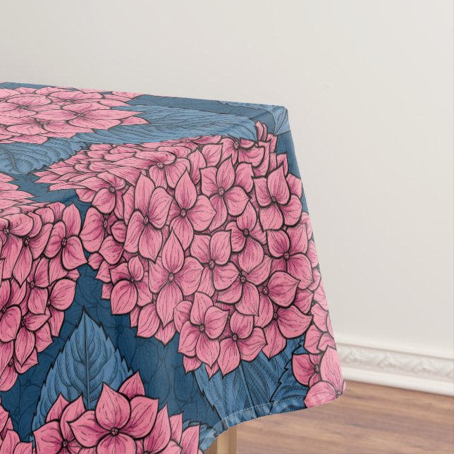 Hydrangea garden tablecloth (In Situ)