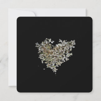 Hydrangea Heart Botanical Note Cards