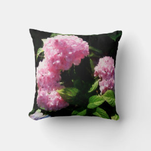 Hydrangea in Sunshine Cushion