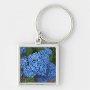 Hydrangea Key Ring