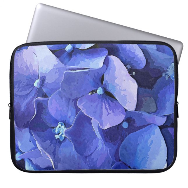 HYDRANGEA LAPTOP SLEEVE (Front)