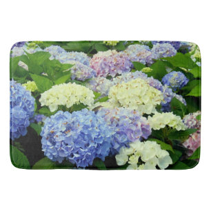 Hydrangea Mix-Large Bath Mat