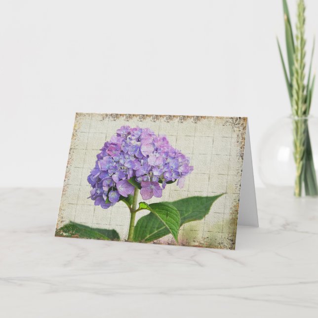 Hydrangea Notecard (Front)