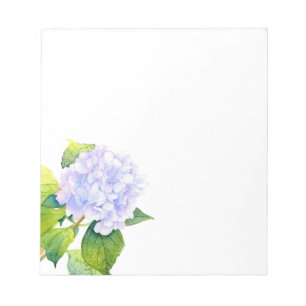 Hydrangea Notepad