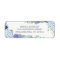 Hydrangea Return Address Label Wedding
