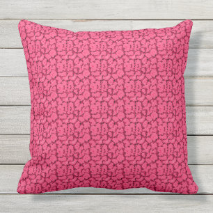 Hydrangea-Rose--Outdoor-Indoor-Pillow-Set's Cushion