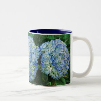 Hydrangea Two-Tone Coffee Mug