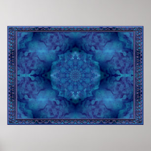 Hydrangea Veil Poster