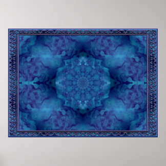 Hydrangea Veil Poster