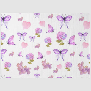 Hydrangea Watercolor Series Design 9 Tissue Paper