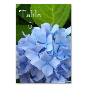 Hydrangea Wedding collection Table Number