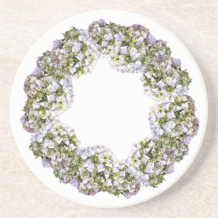 Hydrangea Wreath Coaster