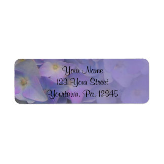 Hydrangeas Address Label
