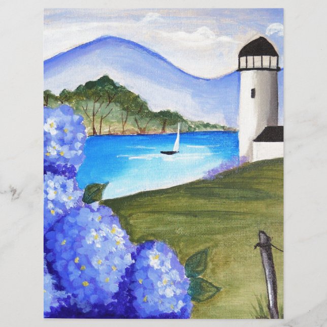 Hydrangeas by the bay (Front)