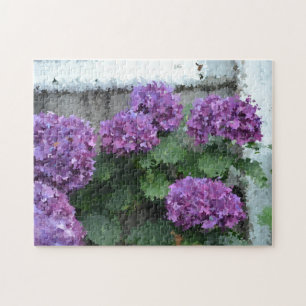 Hydrangeas by the Sea Puzzle