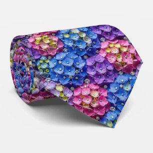 Hydrangeas & Diamonds Wedding and Events Neck Tie