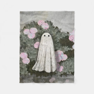 Hydrangeas Fleece Blanket
