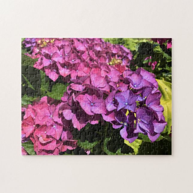 Hydrangeas Jigsaw Puzzle (Horizontal)