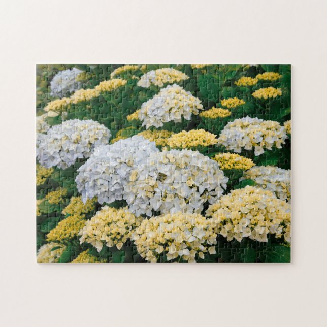Hydrangeas Jigsaw Puzzle (Horizontal)