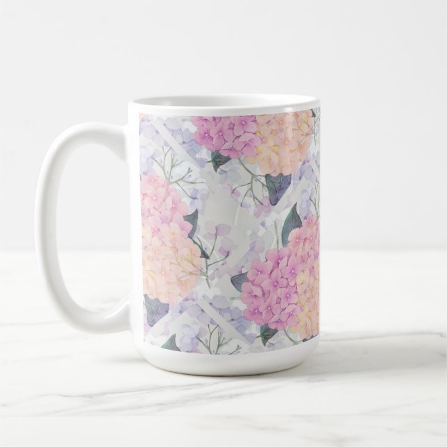Hydrangeas Mug (Left)