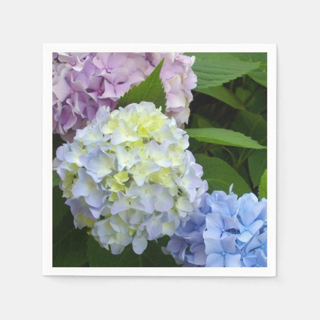 Hydrangeas Napkin (Front)