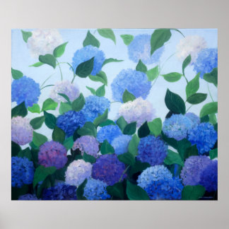 Hydrangeas Print