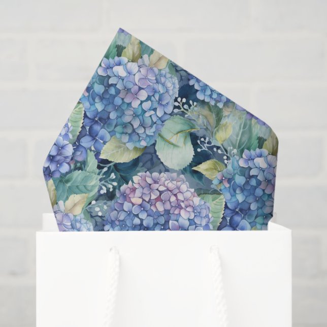 Hydrangeas Tissue Paper (Gift Bag)