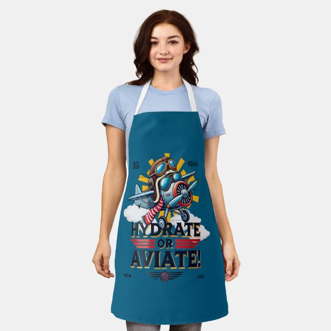 Hydrate or Aviate Apron (Worn)