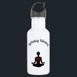Hydrating Vibrating Water Bottle<br><div class="desc">Stay refreshed and energised with our "Vibrating & Hydrating" Stainless Steel water bottle. This sleek, serene white and durable bottle features a bold black silhouette and vibrating heart, creating a stylish and grounding aesthetic. Easy to carry, while keeping your water cool. Perfect for daily hydration, workouts, or moments of mindfulness,...</div>