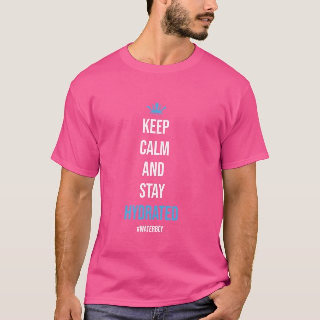 Hydration Specialist Team Manager Hydrated Footbal T-Shirt (Front)