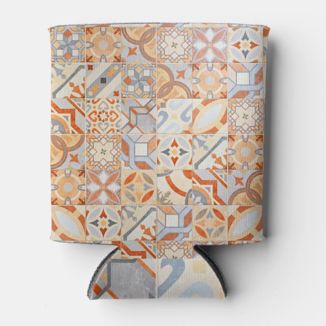Hydraulic cement tiles: mosaic trend. can cooler (Front)
