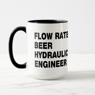 Hydraulic Engineer Beer Mug