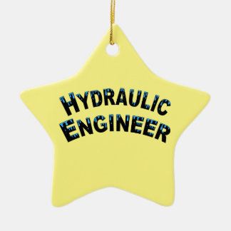 Hydraulic Engineer Water Droplets  Ceramic Tree Decoration