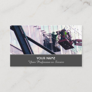 Hydraulic hoists and lifting platforms specialist business card