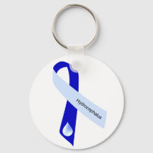 Hydrocephalus Awareness Keychain