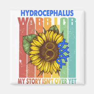 Hydrocephalus Awareness Month Ribbon Gifts Magnet