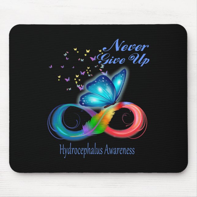 Hydrocephalus Awareness  Mouse Pad (Front)