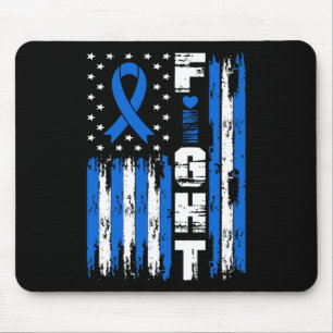 Hydrocephalus Awareness Patriotic Usa American Fla Mouse Pad