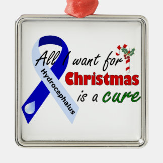 Hydrocephalus Cure Christmas Ornament