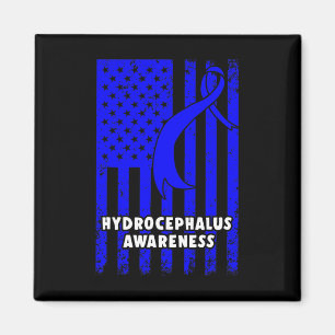 Hydrocephalus Survivor Enduring Awareness Warrior Magnet
