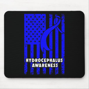 Hydrocephalus Survivor Enduring Awareness Warrior  Mouse Pad