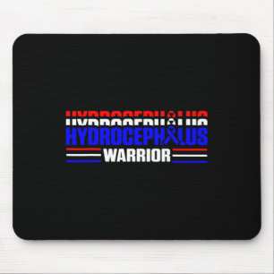 Hydrocephalus Survivor Fight Awareness Warrior 1 Mouse Pad