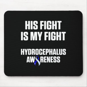 Hydrocephalus Survivor Fight Awareness Warrior 3 Mouse Pad