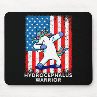 Hydrocephalus Survivor Hardwork Awareness Warrior  Mouse Pad