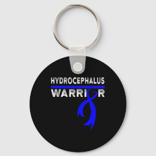 Hydrocephalus Survivor Healthy Awareness Warrior 1 Key Ring