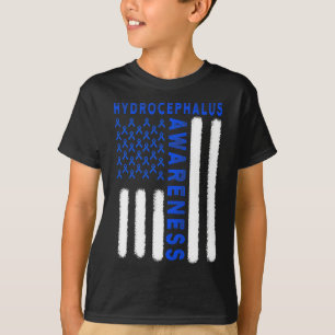 Hydrocephalus Survivor Illness Awareness Warrior  T-Shirt