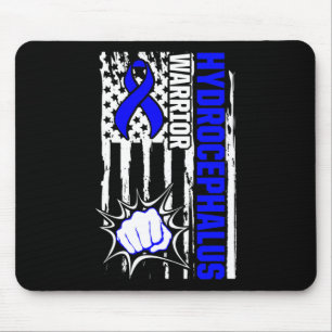 Hydrocephalus Survivor Inspiring Awareness Warrior Mouse Pad